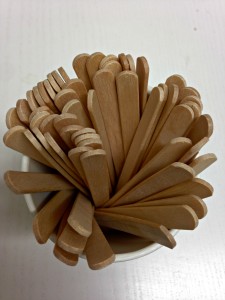 Eco-friendly wooden stirrers